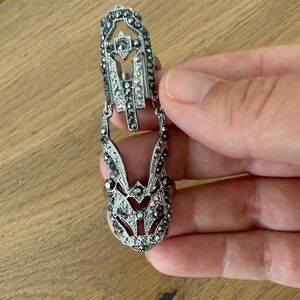 Elegant Silver Women's Ring Kind of Steam Punk meets Lady Gaga